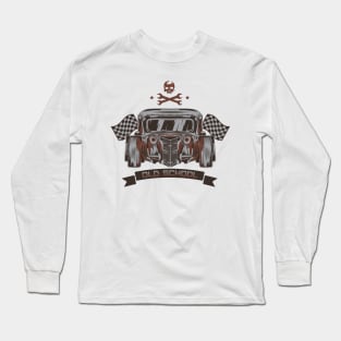 Old School Hot Rod Long Sleeve T-Shirt